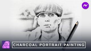 Charcoal Portrait Painting Effects with Affinity Photo  | Affinity Photo Tutorial