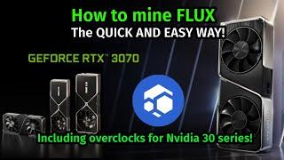 How to mine FLUX: This guide will have you mining flux in under 15 minutes!