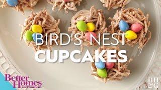 Bird’s Nest Cupcakes