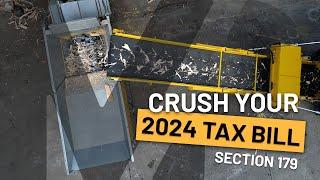 Section 179 for 2024: Everything you need to know about saving $$$ on tax buying heavy machinery