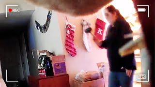 Woman Installs Indoor Camera, Then Captures Something Sickening