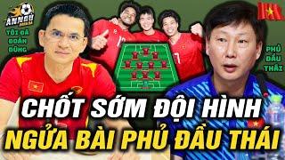 Vừa Họp Báo Xong, HLV Kim Ngửa Bài Công Bố Đội Hình Cực Mạnh Đấu Thái Lan, HLV Kiatisak Đã Đoán Đúng