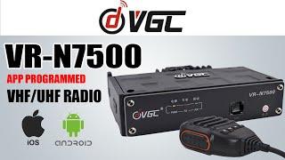 VERO VR-N7500 App Controlled Dual Band Mobile Radio