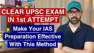 Clear UPSC CSE in 1st attempt with this simple method