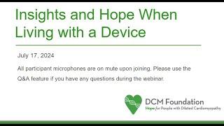 Insights and Hope When Living with a Device - with guest Doug Rachac