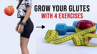 You Can Grow Your booty with JUST 4 EXERCISES