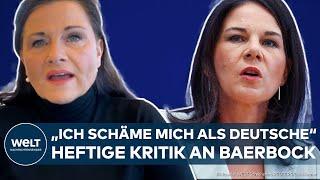 ANNALENA BAERBOCK: “I'm ashamed to be German” Connemann's fierce attack on the Foreign Minister