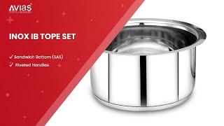 Avias Inox IB Tope | Best Tope in India | Best Cookware Set | Best Stainless Steel Cookware