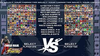 M.U.G.E.N Multiverse - MUGEN 1.1b Screenpack by Duracelleur - 720p Edition - Demo 20.11.01
