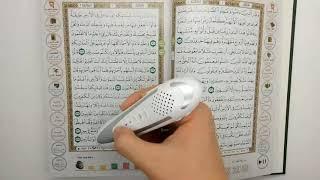 Quran Pen,8GB Memory Rechargeable Word  Reading Pen with 6 Holy Quran Books-Link in description