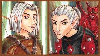 ELVEN BROTHERS - Dungeons & Dragons Illustration