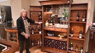 Howard Miller Barossa Valley Wine & Bar Cabinet 695114 at Home Bars USA