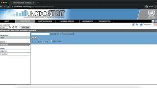 UNCTADstat Tutorial #2: Tables' dimensions