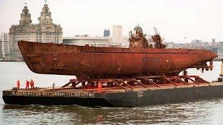 Raising of WWII German Submarine U534