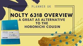 Nolty 6318 Hobinichi Cousin A5 Planner Alternative for 2022 - Planner UK