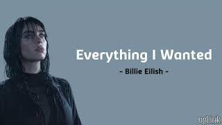 Billie Eilish - everything i wanted (Lirik dan Terjemahan)