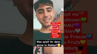 Was spielt ihr denn gerne in Roblox?#viralvideo #roblox #roblox #youtubeshorts #trending#fyp#zepeto