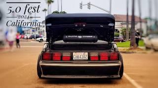 Foxbody Mustangs of California 2024! 5.0 Fest by First Klass Car Club