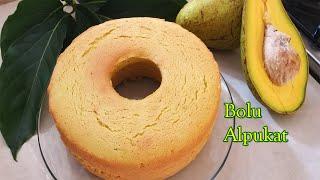 Bolu Alpukat  3 telur  enak lembut moist & Simple