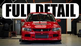 NEGLECTED Mitsubishi Evo 9 - Full exterior Detail