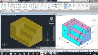 AutoCAD 3D Designing for Beginners – Basic To Advance Tutorials – Exercise 1