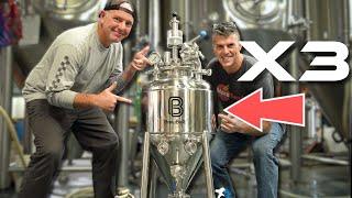 BrewBuilt X3 Conical Fermenter FIRST LOOK | MoreBeer!