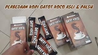 PERBEDAAN KOPI GATOT KOCO ASLI & PALSU - KOPI GATOT KOCO ASLI BY DR RICHARD LEE #kopigatotkocoasli