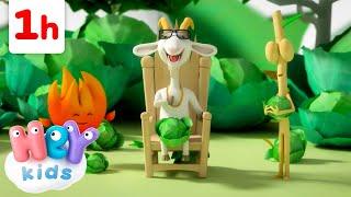 Ah ! Tu sortiras, biquette | Chansons pour Enfants | HeyKids en Français