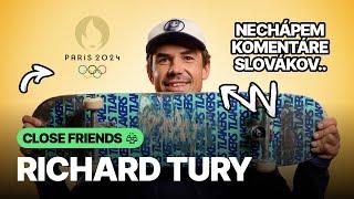 Richard Tury o výške odmeny z olympiády, športovcoch na Slovensku, či jeho doske (CLOSE FRIENDS)