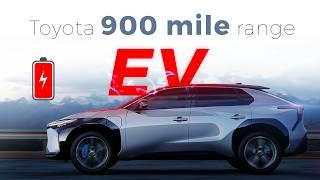 Is This the End of Range Anxiety? Toyota’s New 900-Mile EV Explained!