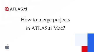 How to merge projects in ATLAS Mac