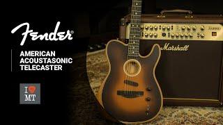 Overview Fender American Acoustasonic Telecaster | МузТорг Україна