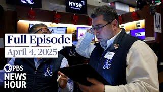 PBS News Hour West live episode, April 4, 2025