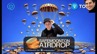 SAFEMOON COIN AIRDROP - ПЕРЕДОВОЙ МЕМ-ТОКЕН АИРДРОП НА TON В TELEGRAM без вложений, токен $SAFET