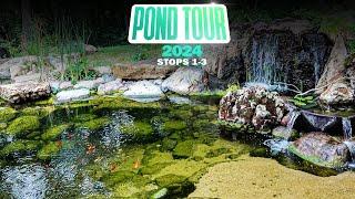  Aquascape Pond Tour 2024: Stops 1-3