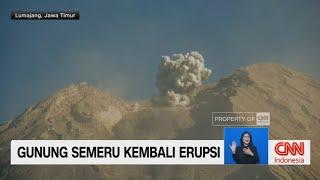 Gunung Semeru Kembali Erupsi