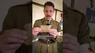 Captain Dickie's Top WW1 Survival Tip #Shorts