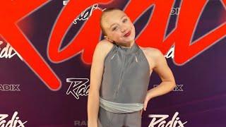 Everleigh rose dancing hoax in Radix dance