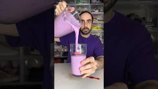 Grimace Shake Hack  #asmr #food #asmrfood #mukbang #funny #mcdonalds #grimace #grimaceshake