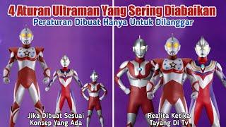 Ultraman Gak Jelas || 4 Peraturan Ultraman Yang Sering Diabaikan