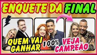 Power Couple 6 | VEJA CAMPEÃO Enquete ATUALIZADA APONTA CASAL VENCEDOR