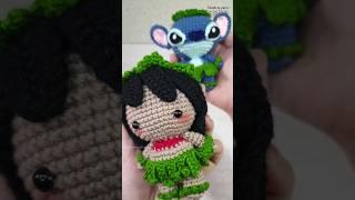 ALOHA  #amigurumi #lilo #stitch #liloandstitch #crochet #crochetdoll #hooknyarn