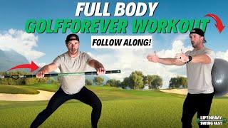 Golf Forever Workout - Follow Along! | CODY WESCOTT GOLF FITNESS #Golf