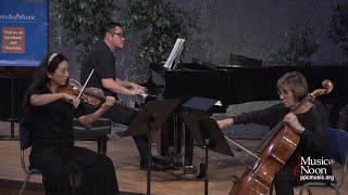 Piano Trio: Christine Lee-Song, violin, Ana Maria Maldonado, cello, Michael Jung, piano