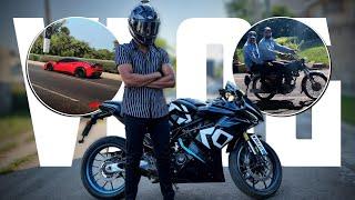 PUBLIC REACTION TO MY BIKE FERRARI vs BIKE MOTO VLOG 1