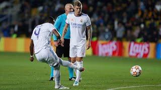 David Alaba scores his second goal for real madrid