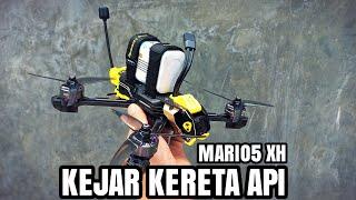 Speedybee Mario5 XH DJI O3 Chasing Train