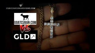 GLD SHOP Diamond Cross Vs Goat Cuban Diamond Cross Review