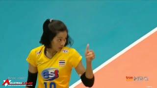 Top 5  Mega Rally | Thailand women's volleyball team