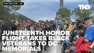First-ever Juneteenth Honor Flight takes 26 Black veterans to DC memorials